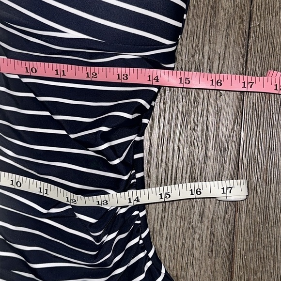 TOMMY HILFIGER Striped Halterneck One-Piece Swimsuit - Picture 9 of 10